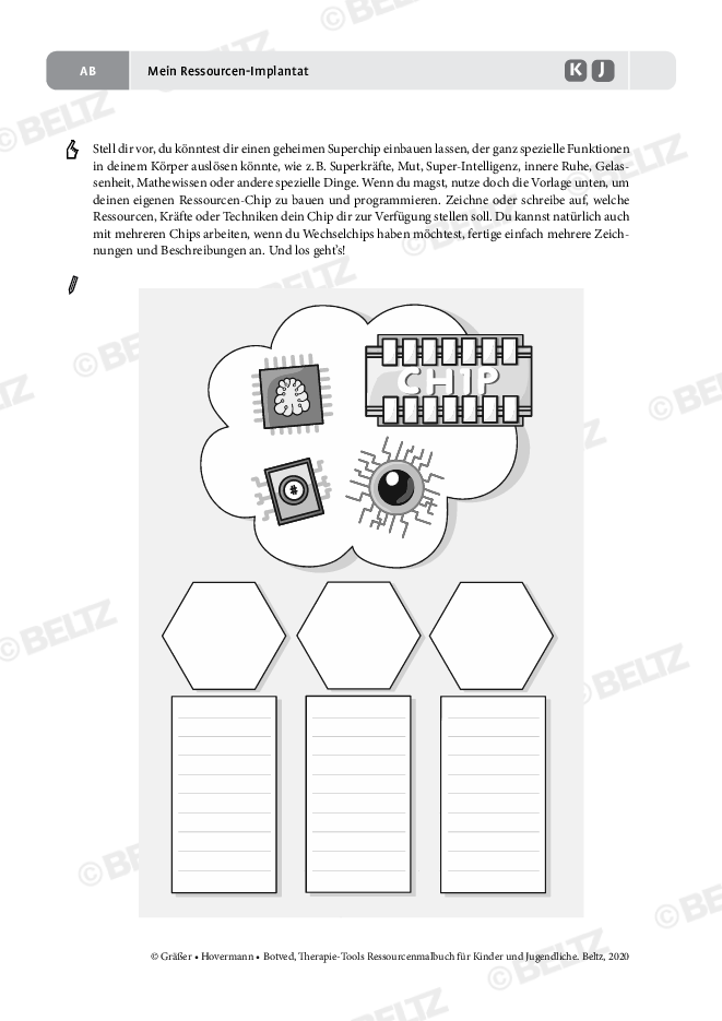 Ressourcenmalbuch Mein Ressourcen Implantat Psychotherapie Tools