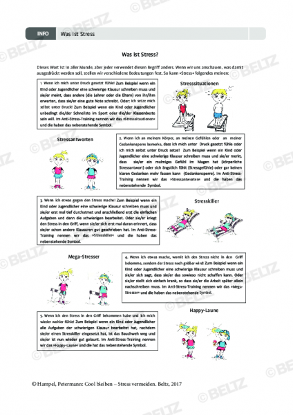 Anti Stress Training Informationsblatt Was Ist Stress