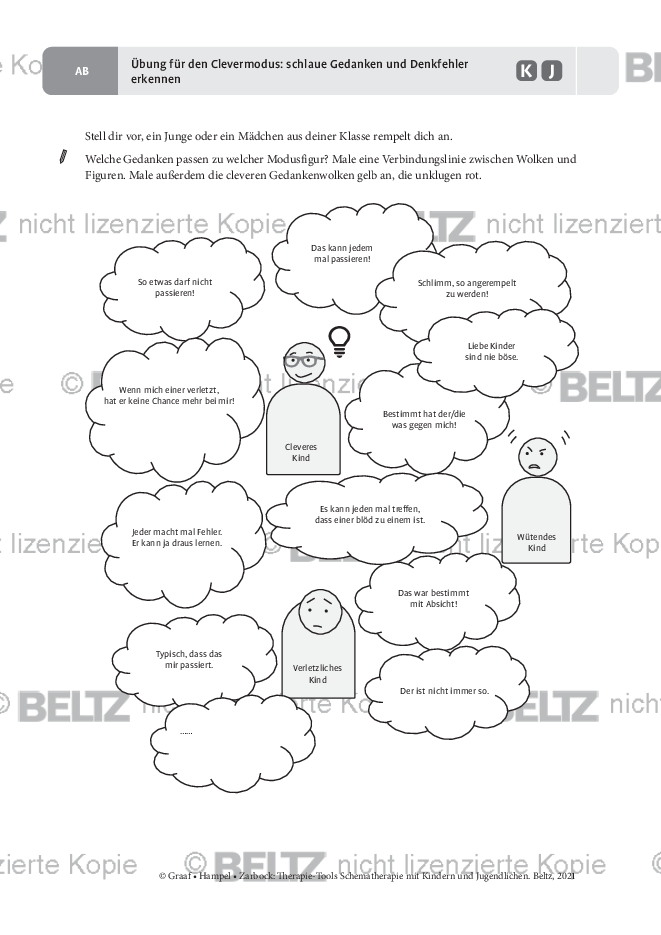 Schematherapie Mit Kindern Und Jugendlichen Bung F R Den Clevermodus