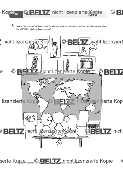 Therapeutisches Malen: Welt/Länder