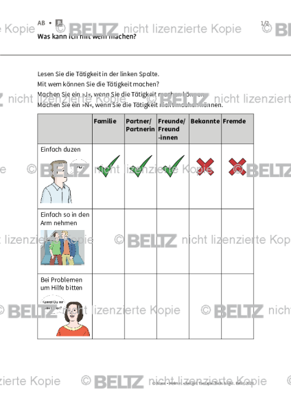 Angst und geistige Behinderung: Was kann ich mit wem machen?