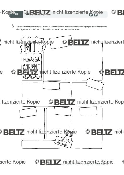 Therapeutisches Malen: Mit … mache ich gerne