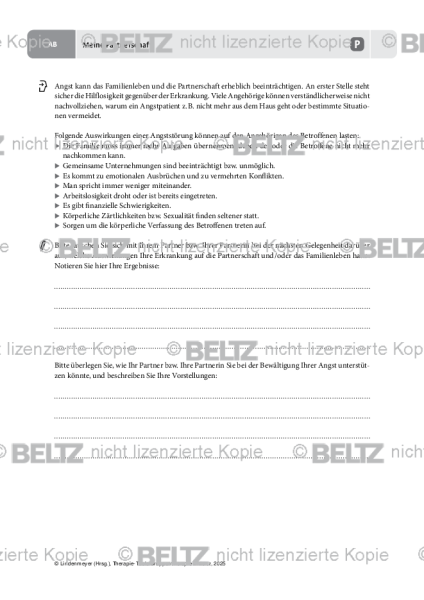 Gruppentherapie: Meine Partnerschaft