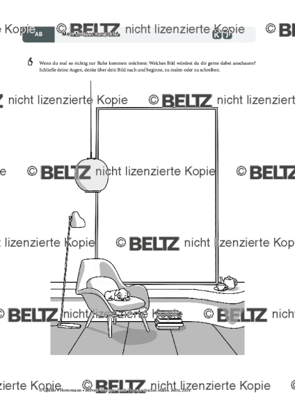 Therapeutisches Malen: Mein Entspannungsbild