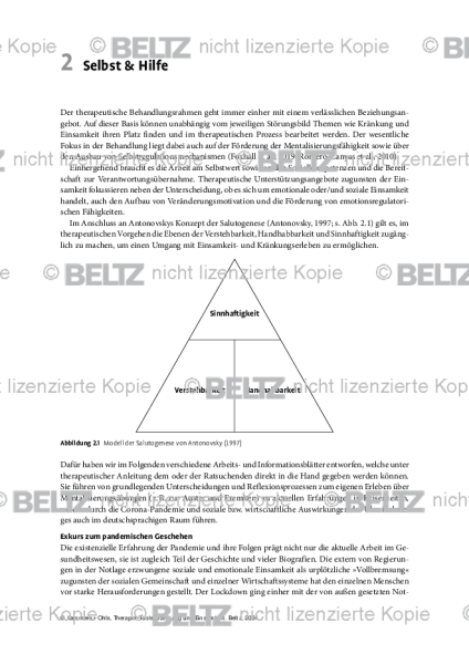 Kränkung und Einsamkeit: Einleitung Selbst & Hilfe