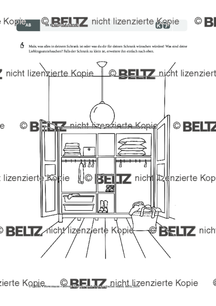 Therapeutisches Malen: In meinem Schrank