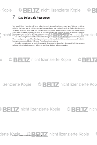 Ressourcenaktivierung: Einleitung Das Selbst als Ressource