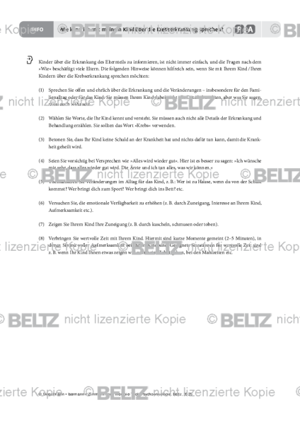Psychoonkologie: Wie kann ich mit meinem Kind über die Krebserkrankung sprechen?