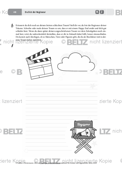 Ressourcenmalbuch: Du bist der Regisseur