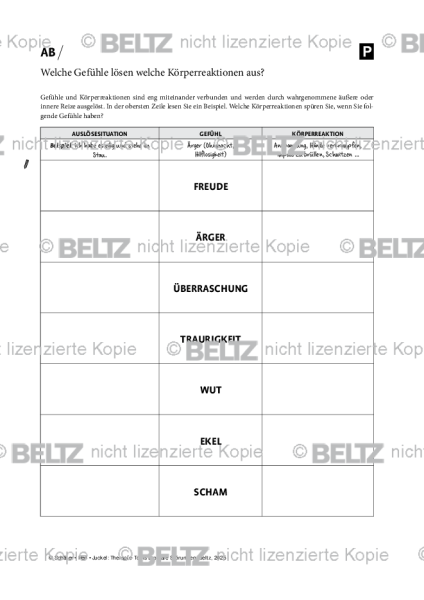 Bipolare Störungen: Welche Gefühle lösen welche Körperreaktionen aus?