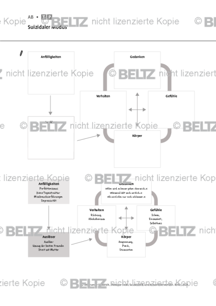 Suizidalität: Suizidaler Modus