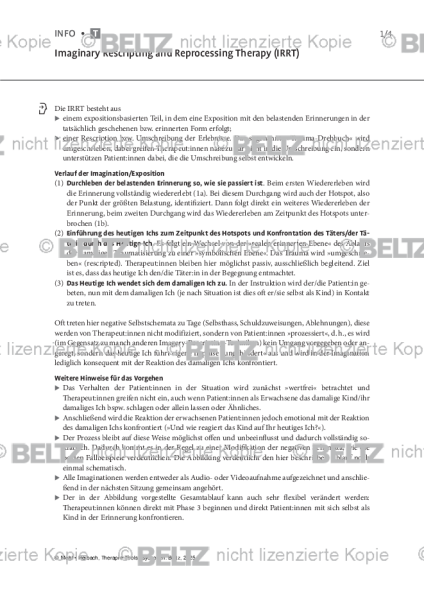 Psychosen: Imaginary Rescripting and Reprocessing Therapy (IRRT)