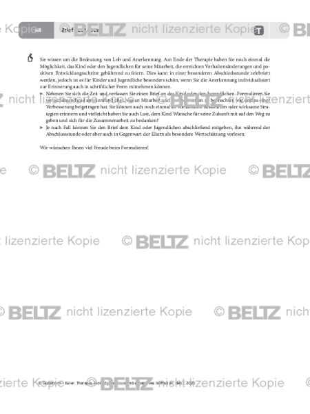 Aggression: Brief des Lobes