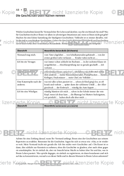 ACT: Die Geschichten beim Namen nennen