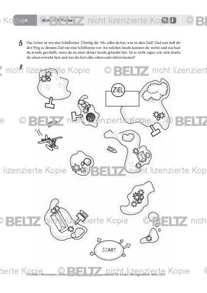 Ressourcenmalbuch: Meine Schiffsreise