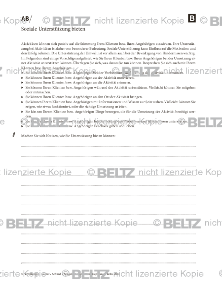 Depression und geistige Behinderung: Soziale Unterstützung bieten