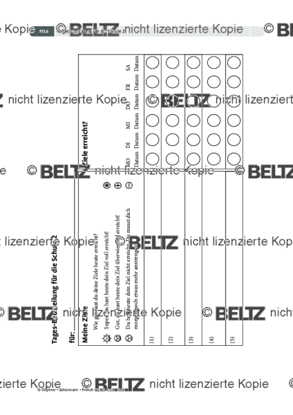 THOP: Tagesbeurteilung für die Schule 2