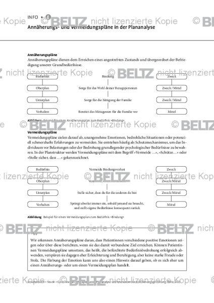 Annäherungs- und Vermeidungspläne in der Plananalyse