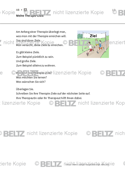 Angst und geistige Behinderung: Meine Therapie-Ziele