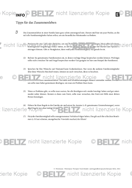 Kinder- und Jugendlichenpsychotherapie: Tipps für das Zusammenleben