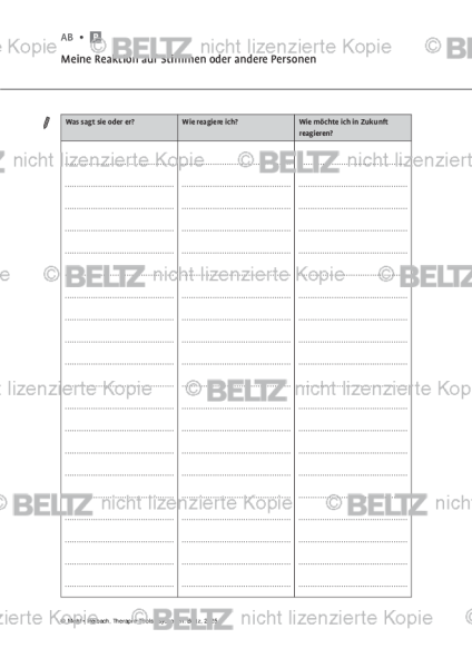 Psychosen: Meine Reaktion auf Stimmen oder andere Personen