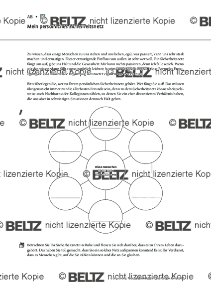 Positive Psychologie: Mein persönliches Sicherheitsnetz