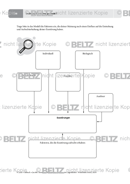 Essstörungen: Individuelles Störungsmodell