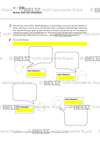 Selbstwert: Richter über den Selbstwert