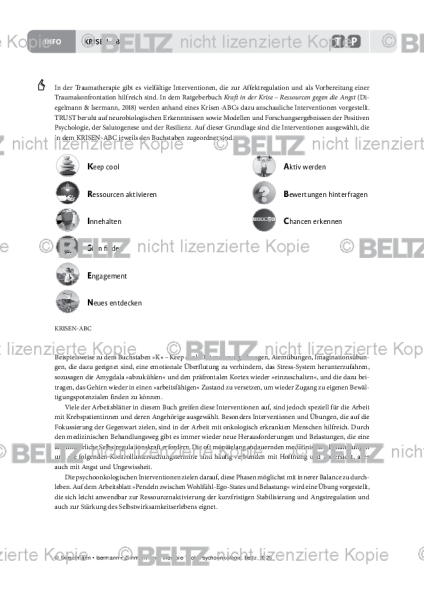 Psychoonkologie: KRISEN-ABC