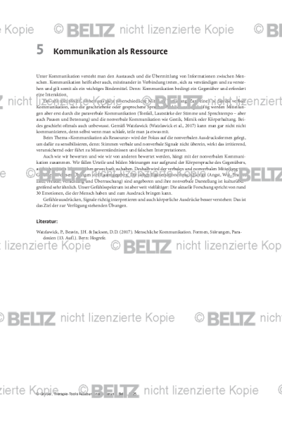 Ressourcenaktivierung: Einleitung Kommunikation als Ressource
