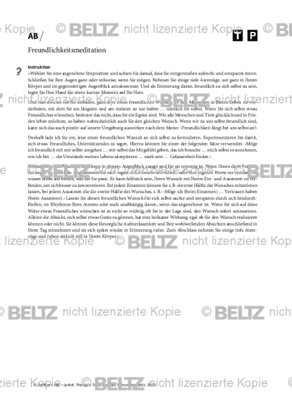 Bipolare Störungen: Freundlichkeitsmeditation