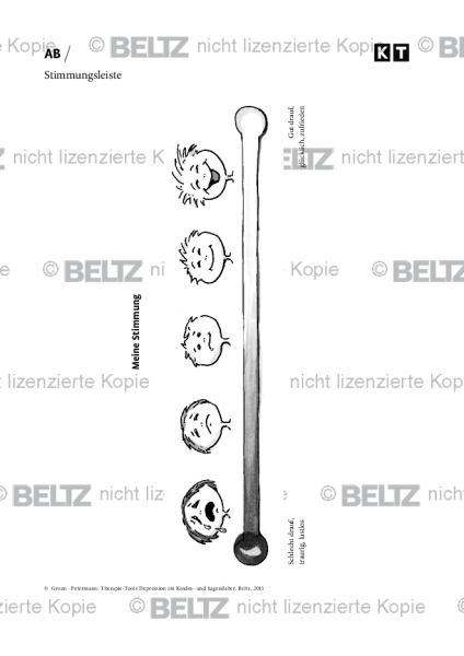 Depression: Stimmungsleiste