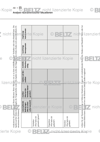 Motivierende Gesprächsführung: Analyse rückfallkritischer Situationen