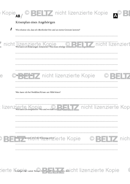 Bipolare Störungen: Krisenplan eines Angehörigen