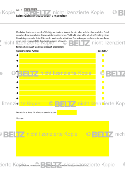 Chronische Erkrankungen: Beim nächsten Arztbesuch ansprechen