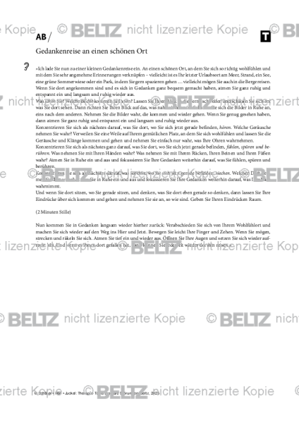 Bipolare Störungen: Gedankenreise an einen schönen Ort