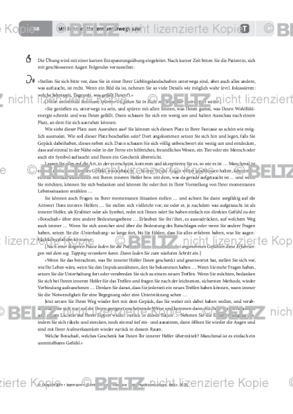 Psychoonkologie: Mit inneren Helfern unterwegs sein