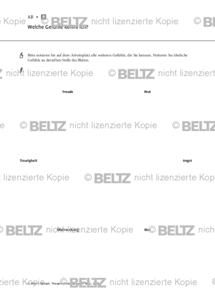 Psychosen: Welche Gefühle kenne ich?