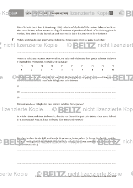 PTBS: Absorptionstechnik – Übungsanleitung