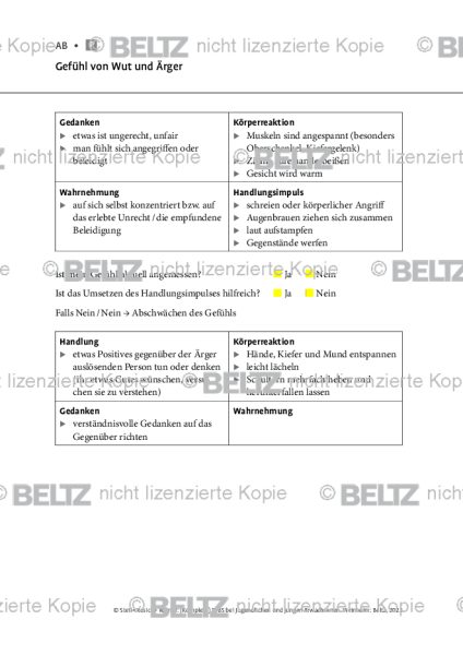 (Komplexe) PTBS: Gefühl von Wut und Ärger