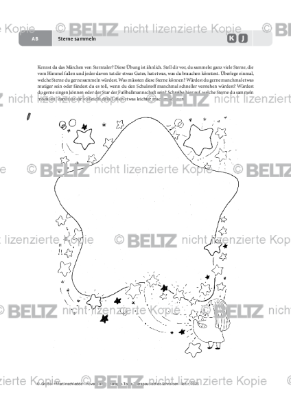 Therapeutisches Schreiben: Sterne sammeln