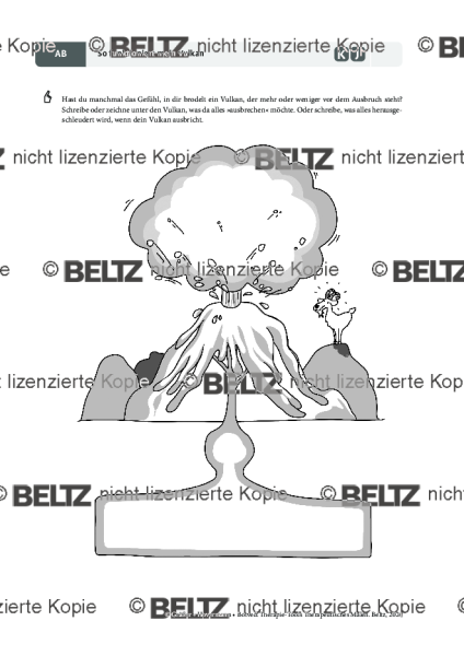 Therapeutisches Malen: So funktioniert mein Vulkan