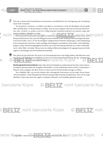 Psychoonkologie: Implikationen der Posttraumatischen Stress-Symptome