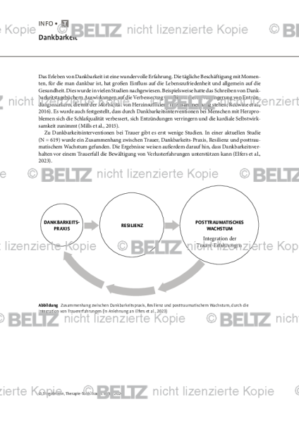 Trauer: Dankbarkeit