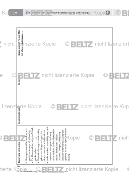 Selbstwert: Zum Abgewöhnen: Gegenentwurf zu Flucht und Vermeidung