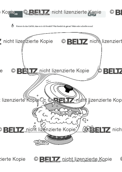 Therapeutisches Malen: Das brodelt alles in mir