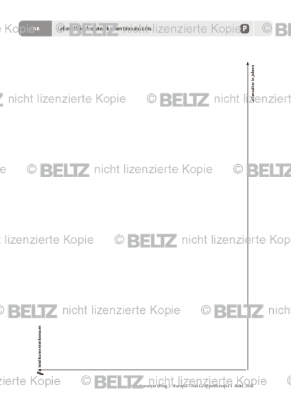 Gruppentherapie: Lebenslinie des Medikamentenkonsums