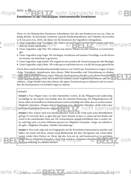 Emotionen in der Plananalyse: instrumentelle Emotionen