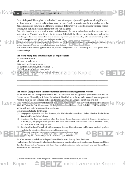 Selbstfürsorge: Stehen Sie zu sich, überfordern Sie sich nicht