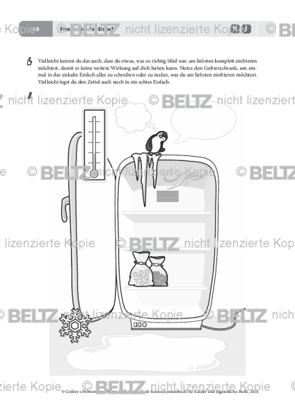 Ressourcenmalbuch: Freeze oder das Eisfach